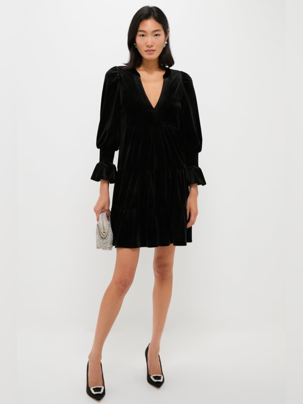 TUCKERNUCK POMANDER PLACE Black Velvet Kenzo Dress Size XXL NEW NWT